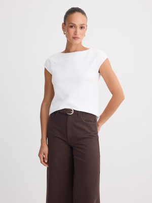 Mohito - T-shirt a maniche corte - bianco - XS