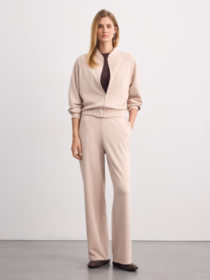 Mohito - Pantalón de pernera ancha - nude - L