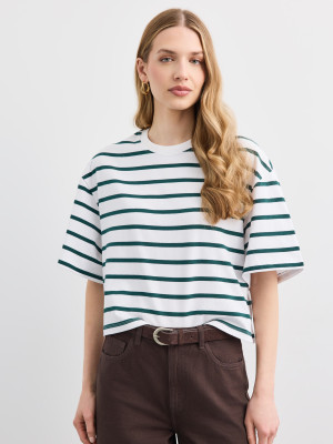 Mohito - T-shirt a maniche corte - verde pallido - XXS