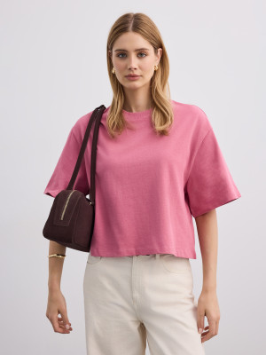 Mohito - T-shirt a maniche corte - rosa cipria - L