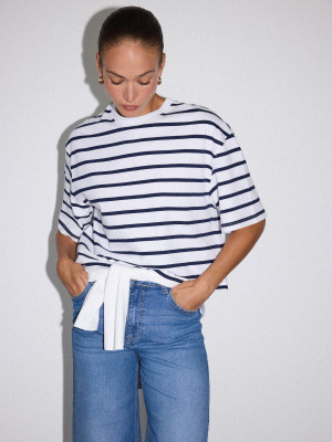 Mohito - Camiseta de manga corta - azul marino - XS