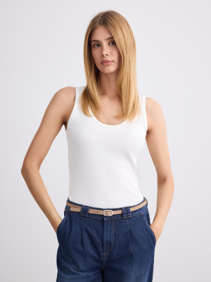 Mohito - Top con spalline - bianco - XXL