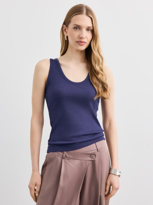 Mohito - Top con spalline - blu scuro - XS