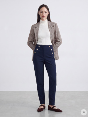 Mohito - Hose im Skinny-Fit - Navy - 32