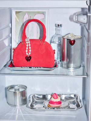Mohito - Suede bag - rosso - ONE SIZE
