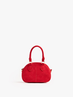 Mohito - Tasche aus Wildleder - Rot - ONE SIZE