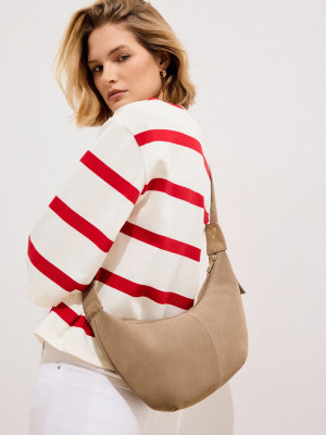 Mohito - Tasche aus Leder - Beige - ONE SIZE