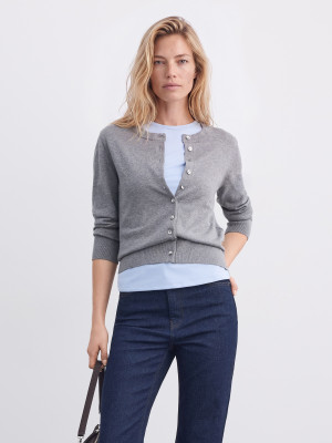 Mohito - Strickjacke - Grau - XXL