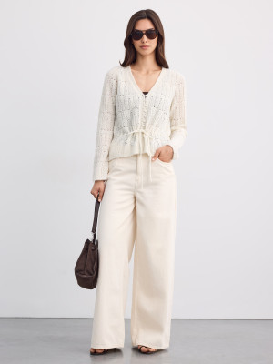 Mohito - LADIES` SWEATER - krémszín - L