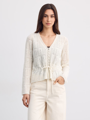 Mohito - LADIES` SWEATER - crema - M