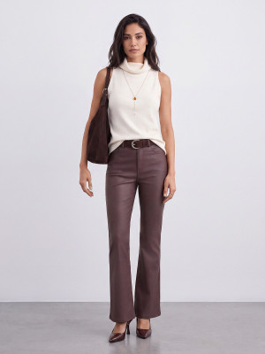 Mohito - LADIES` TROUSERS - caoba - 36
