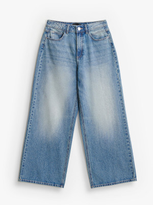 Mohito - Jeans a gamba ampia - blu scuro - 38