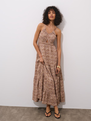 Mohito - Maxikleid - Kaffeebraun - L