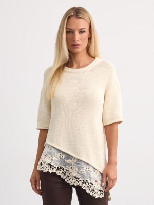 Mohito - LADIES` SWEATER - crema - L