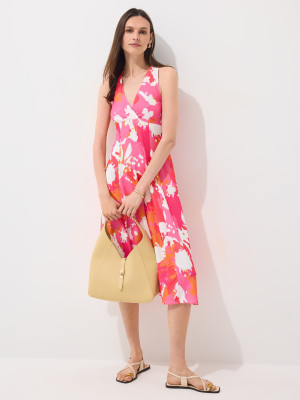 Mohito - Abito midi - fucsia - S