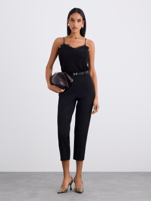 Mohito - Pantalones y cinturones de señora - negro - 34