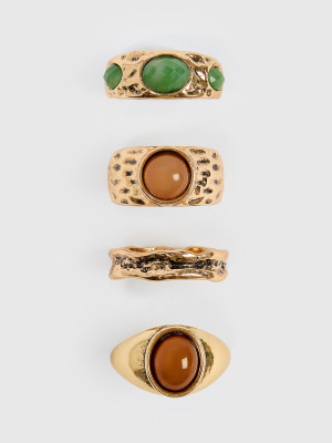 Mohito - Ringset - Mehrfarbig - L