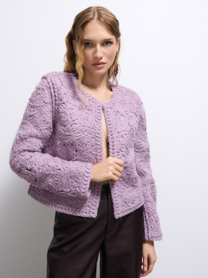Mohito - Strickjacke - Lavendel - XS