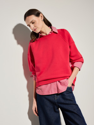 Mohito - Oversize Sweatshirt - Rot - M/L
