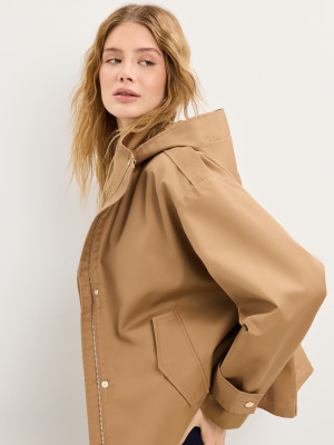 Mohito - Jacke mit Kapuze - Goldbraun - 34