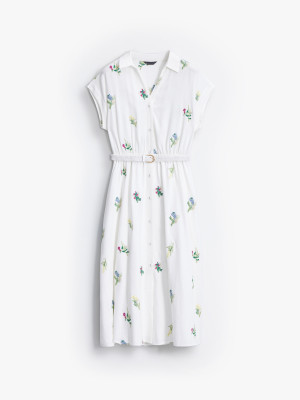 Mohito - Midi-Hemdkleid - Creme - 40
