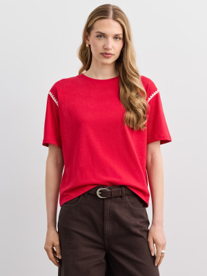 Mohito - T-shirt a maniche corte - rosso - S