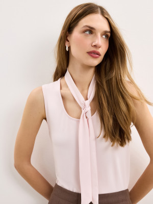 Mohito - Blusa con allacciatura - rosa pastello - XL