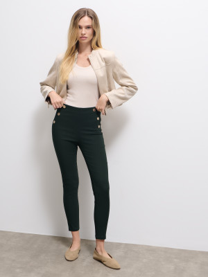 Mohito - Kalhoty skinny - zelená - 32