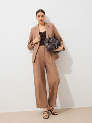 Mohito - Wide leg trousers - Kaffeebraun - 32