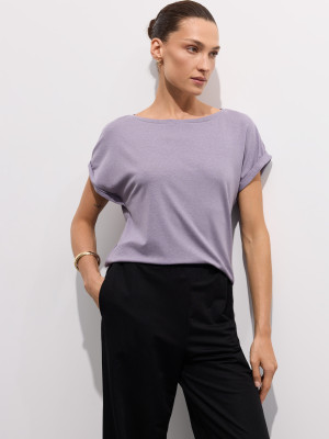 Mohito - T-shirt a maniche corte - uva - XL