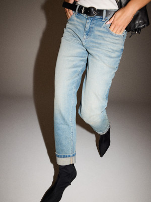Mohito - Jeans im Boyfriend-Fit - Navy - 36