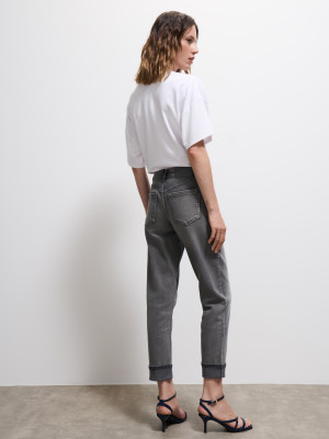 Mohito - Jeans boyfriend - grigio - 36