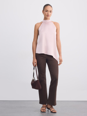 Mohito - Blusa con colletto rigido - rosa pastello - 32