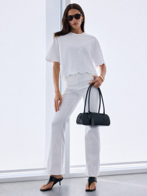 Mohito - Flare-Jeans - Weiß - 36