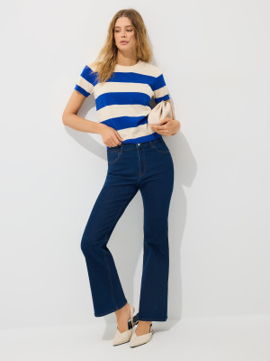 Mohito - Jeans flare - steel blue - 36