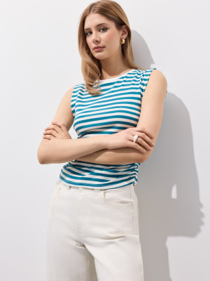 Mohito - Oberteil - Blau - L