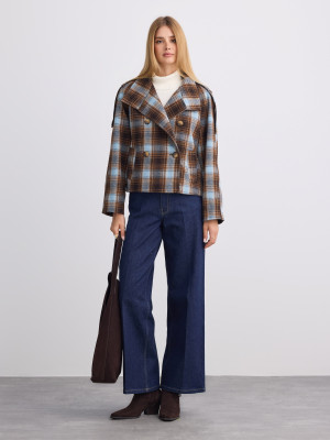 Mohito - Vaqueros de pernera ancha - steel blue - 34