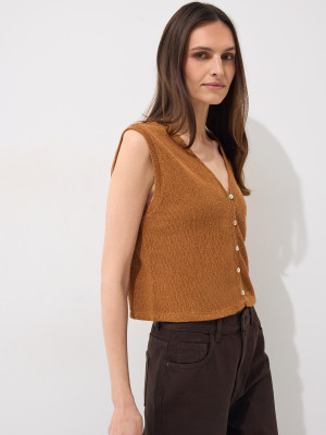 Mohito - Gilet - rame - M