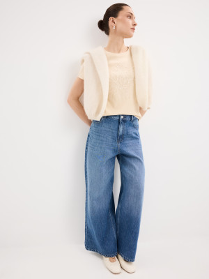 Mohito - Jeans a gamba ampia - blu - 40