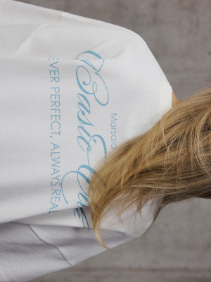 Mohito - Oversized-T-Shirt - Creme - L
