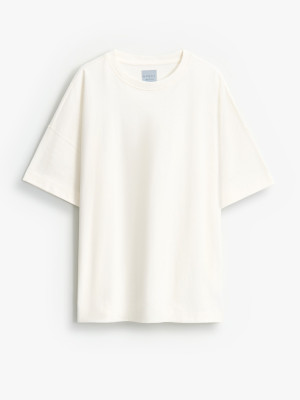 Mohito - Oversized-T-Shirt - Creme - L