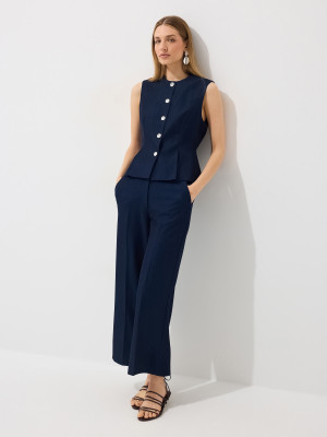 Mohito - Pantaloni culotte - steel blue - 32