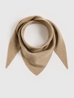Mohito - Eșarfă uni - Beige - ONE SIZE