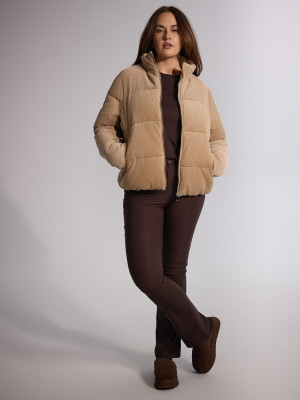 Mohito - Jacke aus Cord - Beige - 32