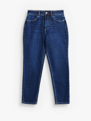 Mohito - Mom-Jeans im Slim-Fit - Navy - 32