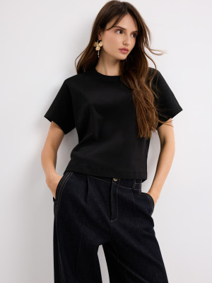 Mohito - Camiseta de algodón - negro - L