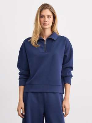 Mohito - Sudadera con cuello - steel blue - M/L