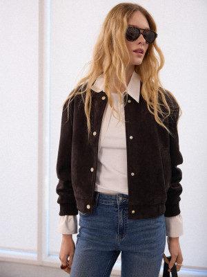 Mohito - Bomberjacke - Dunkelbraun - 36