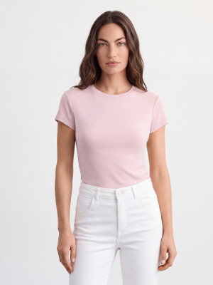 Mohito - Tailliertes T-Shirt - Creme - XXL