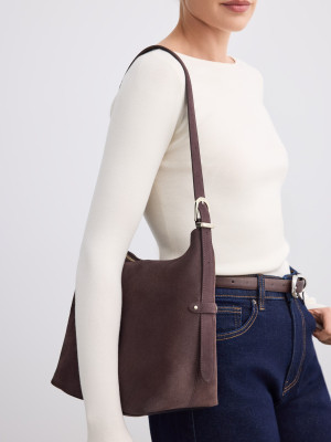 Mohito - LADIES` HANDBAG - marrón oscuro - ONE SIZE
